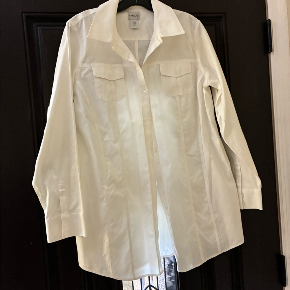 Chico's Classic White Shirt